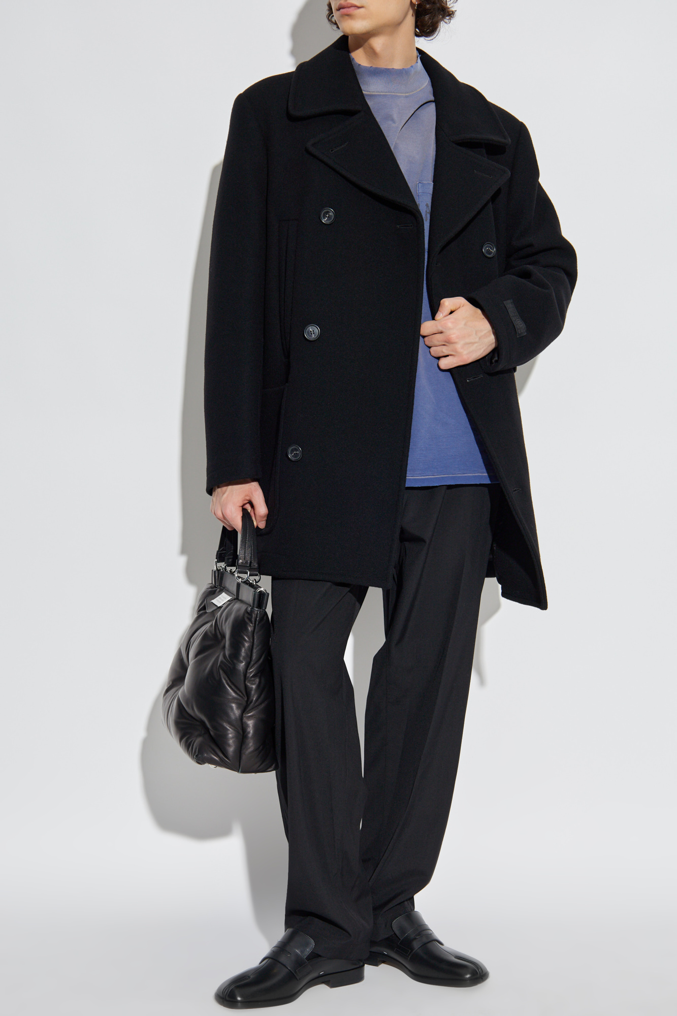 MM6 Maison Margiela Double-breasted coat | Men's | Vitkac